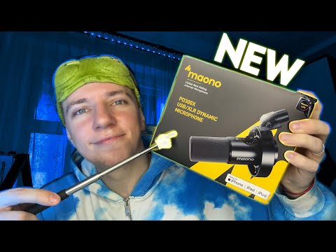 Видео: АСМР ✨ НОВЫЙ МИКРОФОН MAONO PD300X 🔥