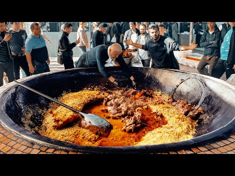 Видео: УЗБЕКИСТАН! ГОТОВЛЮ ПЛОВ В ЦЕНТРЕ ПЛОВА В ТАШКЕНТЕ