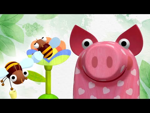 Видео: Мёд 🐝 – Все серии подряд – Серия 29 – Деревяшки | Развивающий мультик для малышей