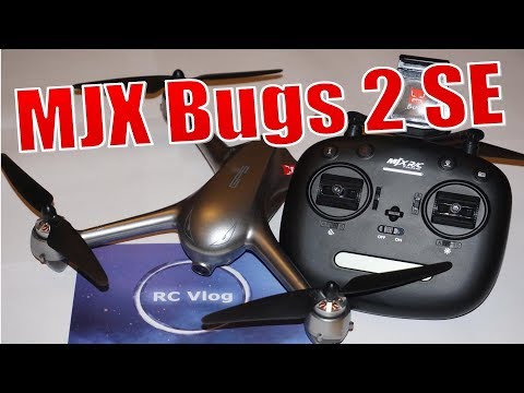 Видео: MJX Bugs 2 SE - отличный квадрокоптер для новичка. Banggood