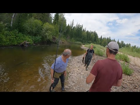 Видео: Сплав по Большой Веснине. Часть 7. Рыбаки