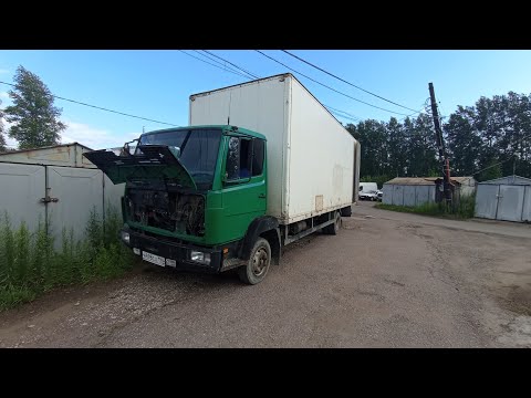 Видео: Обзор, новая покупка Mercedes 814 1993г.