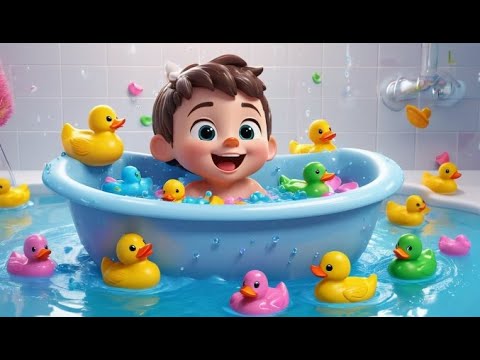 Видео: Песенка для купания малышей | Splish Splash and Fun | Детская песенка