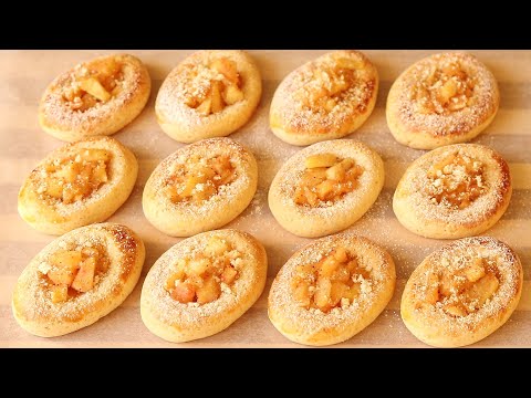 Видео: 🍏НОВОЕ ОБАЛДЕННОЕ ПЕЧЕНЬЕ с ЯБЛОКАМИ 🍏 Песочное Печенье с Яблочной НАЧИНКОЙ к ЧАЮ