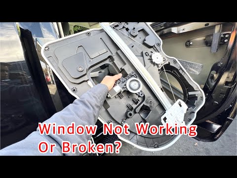 Видео: Окно Ram 1500 не поднимается и не опускается? Сломался мотор и регулятор — легко исправить