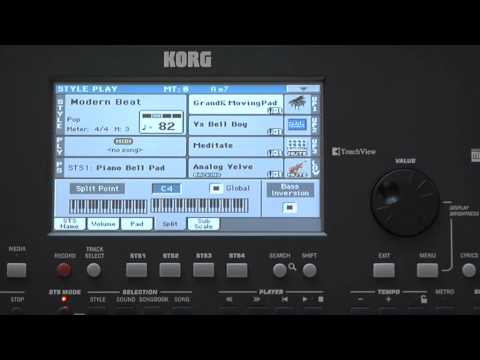 Видео: KORG PA600 Video Manual Эпизод 2