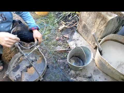 Видео: Грейфер для чистки колодца самодельный 2