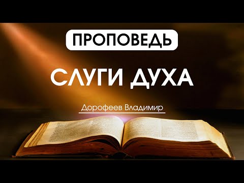 Видео: Слуги духа | Проповедь | Владимир Дорофеев | 11.11.2025