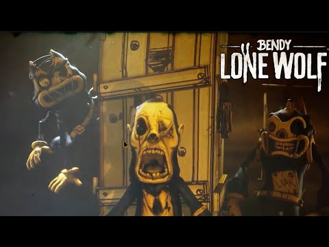Видео: НОВЫЕ ЛОКАЦИИ И БАНДА МЯСНИКОВ! || Bendy: Lone Wolf #2