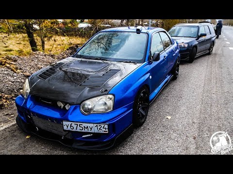 Видео: Subaru WRX VS EVO 3.9 до ста #Большой ЗАМЕР
