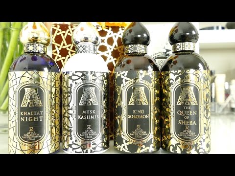 Видео: Парфюмы от  Attar  Collection * Khaltat Night  * The Queen of Sheba * King Solomon * Musk Kashmir *