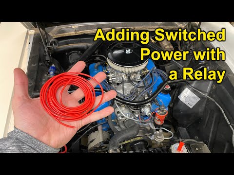 Видео: Добавление реле для коммутируемого питания