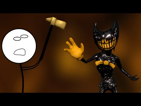 Видео: Не боюсь ничего (почти бесстрашный) | Bendy and the ink machine | 2 часть