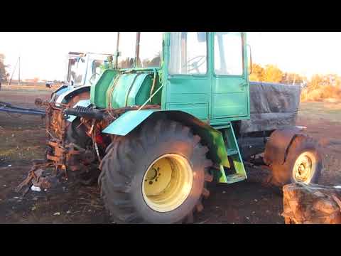 Видео: ДТ-75 на колёсах.