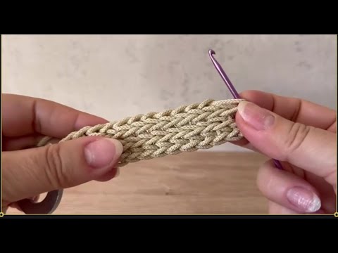 Видео: Если нужен ремешок в руки, я беру крючок #hobbiy #diycrochet #diy #crochetpatterns