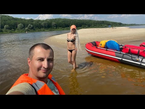 Видео: сплав по р.Ока от Рязани до Нижнего Новгорода 700км
