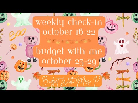 Видео: Еженедельная проверка (октябрь, неделя 3) | Бюджет вместе со мной (октябрь, неделя 4) | Бюджет с ...