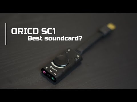 Видео: Универсальная звуковая карта из Китая | ORICO SC1