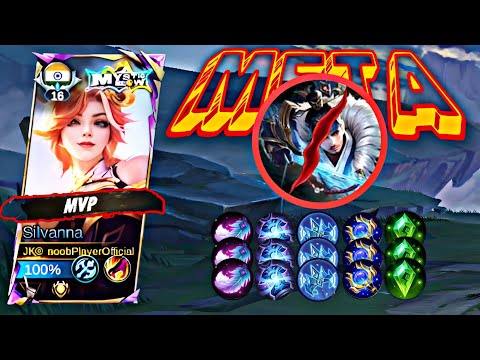 Видео: Сильванна: Лучший билд для джунглей для соло-рангового пуша | Mobile Legends ✓ @KazukiOfficial