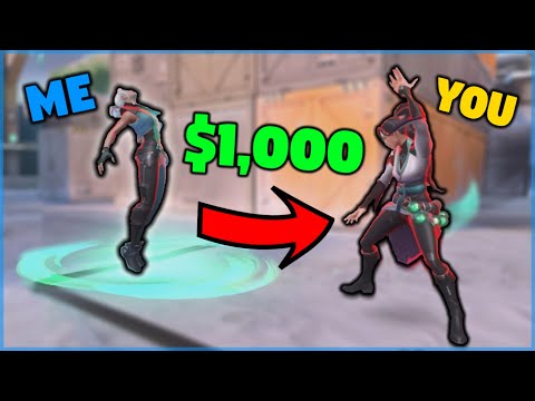 Видео: Оживи меня в Valorant... ВЫИГРАЙ 1000 долларов!