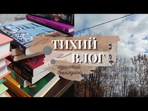 Видео: ОДИНОКИЙ ДЕНЬ: рутина, книжная перестановка и фолк-хоррор😈📙ТИХИЙ ВЛОГ с музыкой | SILENT VLOG