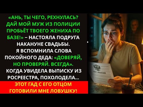 Видео: За день до свадьбы подруга спасла меня! Что я узнала про жениха — до сих пор в шоке!
