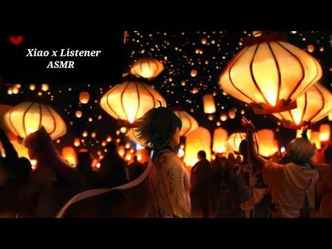 Видео: Прикосновения Сяо для твоего сна во время Праздника Морских Фонарей |ASMR| Xiao x Listener | Sub Rus