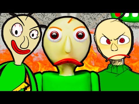 Видео: 3 БАЛДИ СРАЗУ ! ОНИ ПОЙМАЮТ ТЕБЯ ! -  Baldi's Basics In Education And Learning Mod Menu