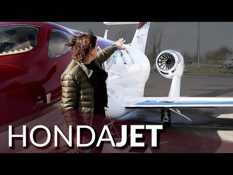Видео: Необычная Honda! Обзор реактивного самолета Hondajet