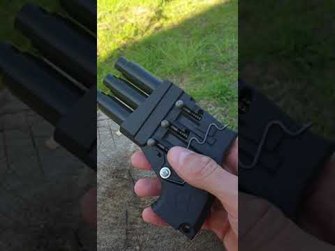 Видео: Стрельба из ПУ-3 (Пусковое устройство трехзарядное, 3 в 1)