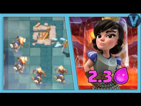 Видео: САМАЯ БЫСТРАЯ ПРИНЦЕССА В МИРЕ! ИЗИ ВИН ЗА 2.3 ЭЛИКСИРА / CLASH ROYALE