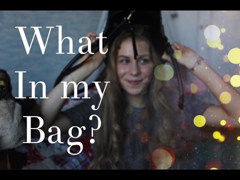 Видео: ¿Что в моей сумке?/What in my bag¿