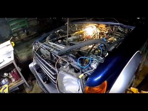 Видео: Не греет печка Pajero 2 промывка радиатора печки