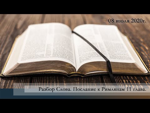 Видео: Разбор слова. Послание к Римлянам 11 глава.