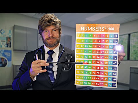 Видео: ASMR-обследование глаз, ушей и черепных нервов для идеального сна