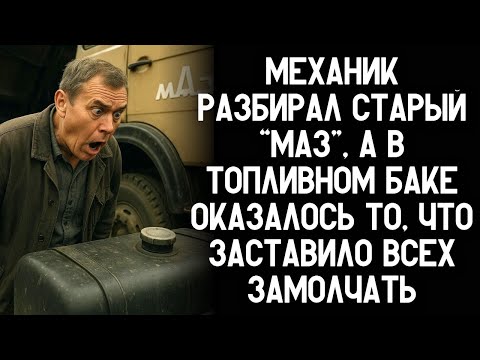 Видео: Механик разбирал старый “МАЗ”, а в топливном баке оказалось то, что заставило всех замолчать