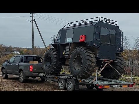 Видео: краткий обзор очередного вездехода.