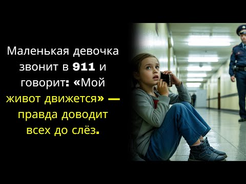 Видео: Маленькая девочка звонит в 911 и говорит: «Мой живот движется» — правда доводит всех до слёз.