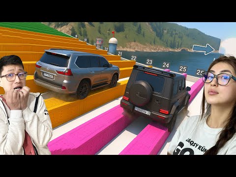 Видео: Көреремендердің көліктерін тесіктер шайқасына қатыстырдық (GTA5)