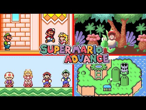 Видео: SUPER MARIO ADVANCE SERIES — Все вступления