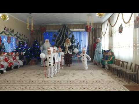 Видео: Танец Снеговиков ☃️ новый 2020-2021 г (средняя группа)