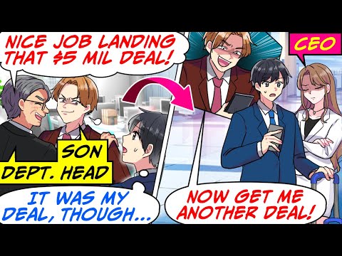 Видео: Сын начальника отдела продолжает красть мою работу и требует, чтобы я заключил с ним контракт [Ro...