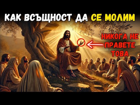 Видео: Исус разкрива какво грешат повечето хора, когато говорят с Бог