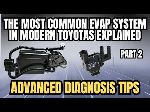 Видео: Самая распространённая система улавливания паров топлива (EVAP) в современных автомобилях Toyota....