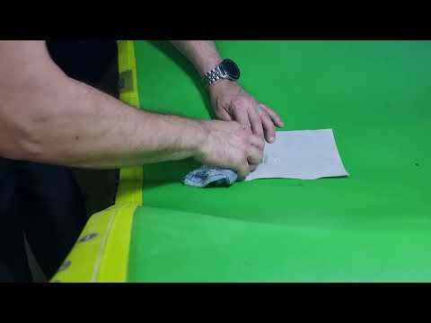 Видео: SUP .  Самый простой порез. Латка