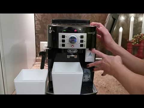 Видео: Кофемашина DeLonghi MagnificaS  ECAM20.11Х-21.11Х-22.11Х