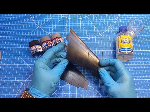 Видео: Обзор металликов тест краски Tamiya LP серии .