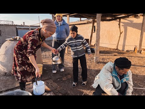 Видео: УЗБЕКИСТАН ! Готовим блюдо из РЫБЫ . Как  невеста провожает гостей в Каракалпакстане ?