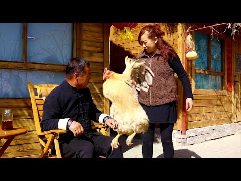 Видео: Тушеная курица с паровым клейким рисом внутри, аппетитно!｜ Сельский гурман