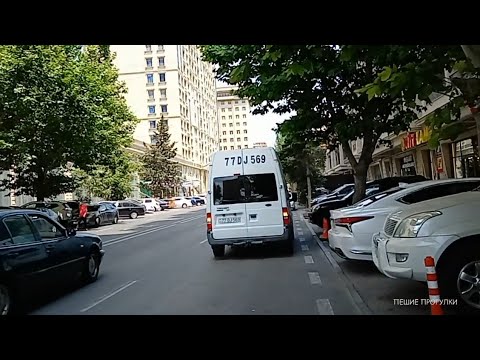 Видео: Баку. ул. Папанина/ 8,7 Нагорные/ Семашко, 4 Нагорная